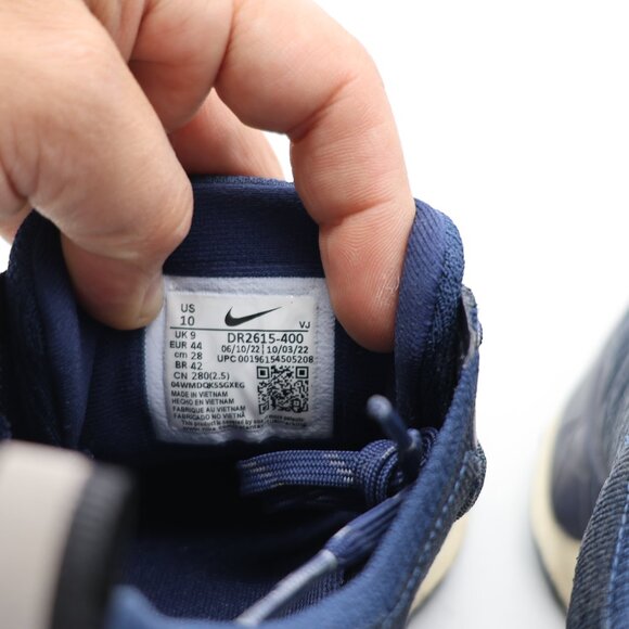 Nike ZoomX Invincible 3 Men's Size 10 Running Shoes Navy Blue Comfort Sneakers - Picture 3 of 9